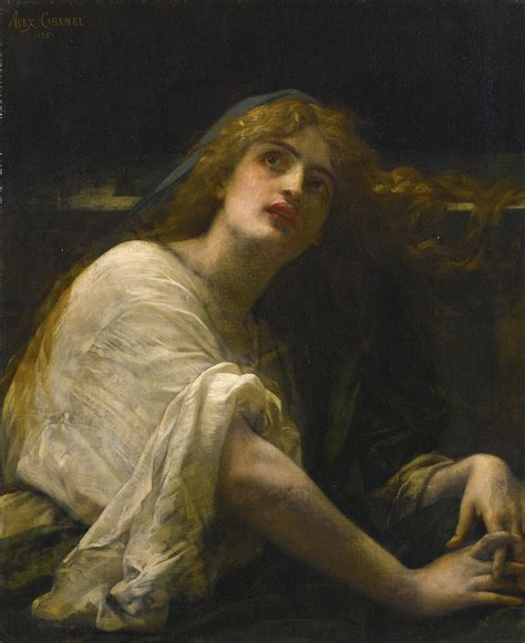 Mary Magdalene At The Tomb Painting By Alexandre Cabanel Fine Art America