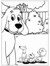 Clifford Coloring Pages Puppy Kids Choose Board Sheets Printable sketch template