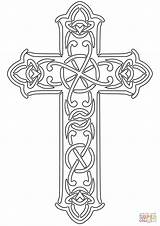 Coloring Cross Celtic Pages Mark Clip Printable Adults Color Designed Supercoloring Template Via sketch template