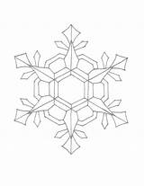 Snowflake Coloring Pages Snowflakes Printable Color Drawing Winter Snow Kids Draw Adult Flake Easy Patterns Pattern Giveaway Ages Intricate Great sketch template