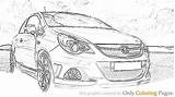 Corsa Opc sketch template