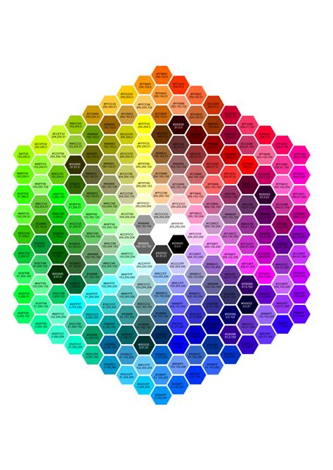 hexagon hex rgb colour palette resources affinity forum