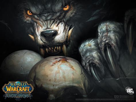 Wallpaper Id 1020028 Curse Werewolves Comics Worgen Warcraft