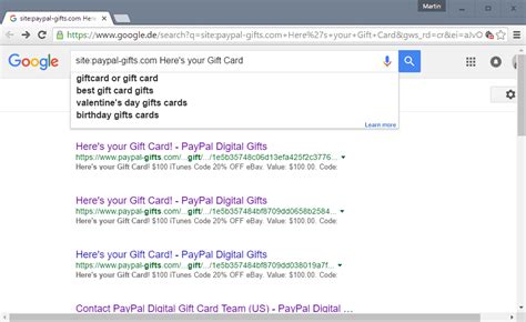 paypal digital gift cards code leak ghacks tech news