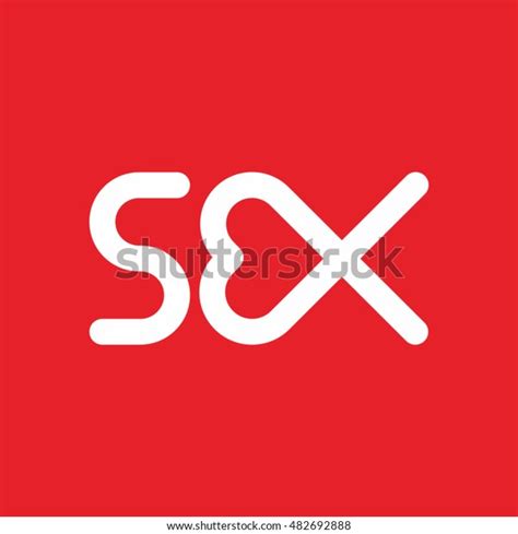 sex logo red background 库存矢量图（免版税）482692888 shutterstock