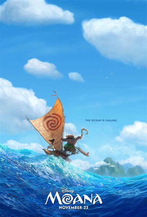 Disney’s ‘moana’ Gets New Poster The Hollywood Reporter