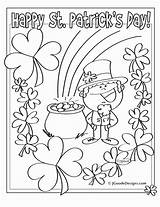 Coloring Pages St Patricks Printable Popular sketch template