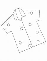 Coloring Pages Undershirt Getcolorings Shirt sketch template