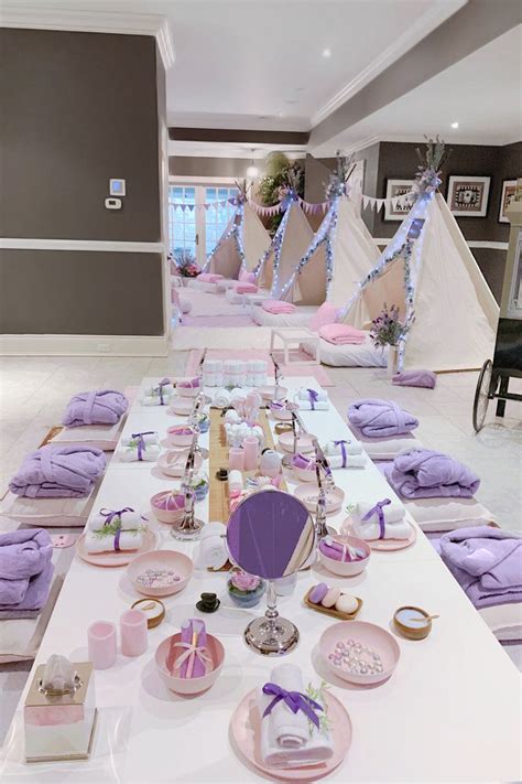 spa sleepover party rentals products  dream party spa