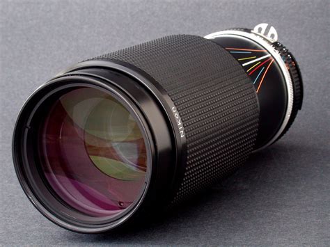 nikon nikkor ais  mm  telephoto zoom lens digital film legendary nice lenses