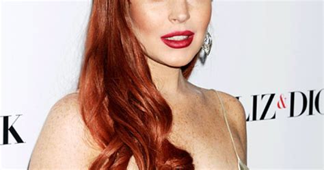 lindsay lohan locked herself in closet to avoid four way