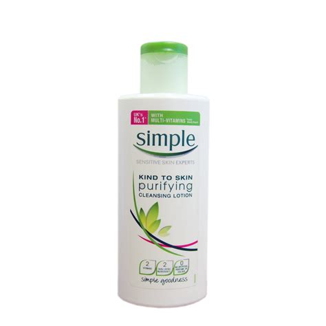 simple purifying cleansing lotion ml jollys pharmacy  store