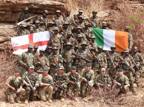 the irish and british army soldiers currently serving with