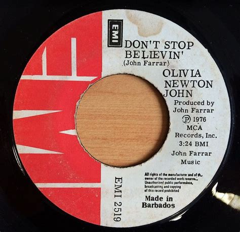 Olivia Newton John Dont Stop Believin 1976 Vinyl Discogs