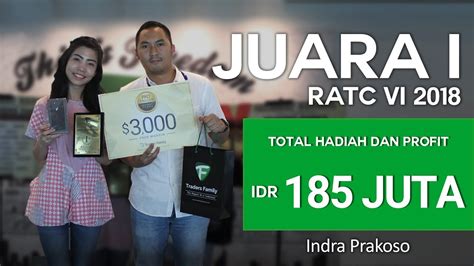 indra setiap trading saya membatasi risiko ± 30 saja youtube