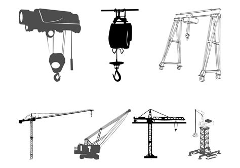 construction equipment graphics   vector art stock