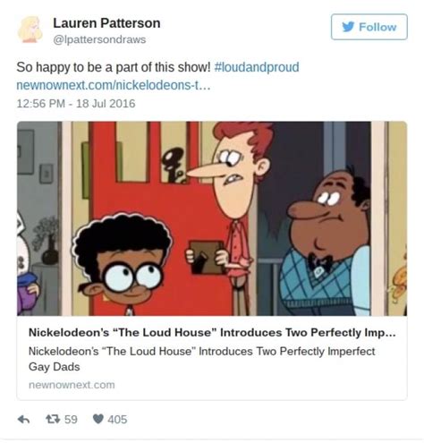 nickelodeon s the loud house cartoon to feature married gay couple