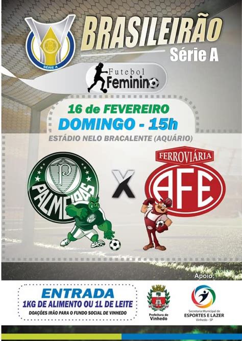 Na Sequência Do Brasileirão Feminino De Futebol Palmeiras Enfrenta A