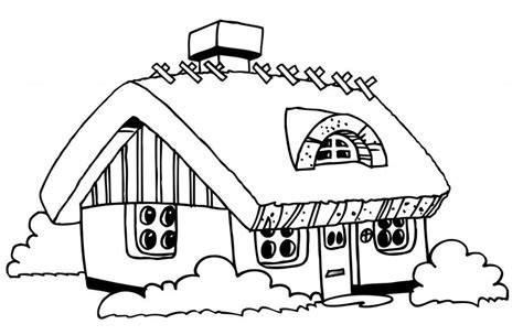 house coloring pages images coloring pages  kids coloring books