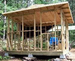 building small cabin frame