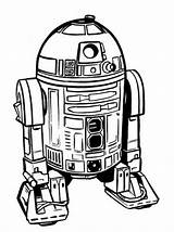 Coloring Pages Printable R2 D2 Robot C3po Drawing Star Wars Starwars Getcolorings Clipartmag Fans Print sketch template