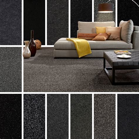black carpet saxony pile cheap black carpets loop twist black carpets feltback ebay