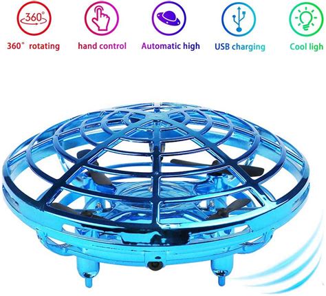 amerteer flying ball toy droneshand operated drones  kids  adults scoot flying ball