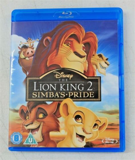 lion king  simbas pride blu ray region  ebay
