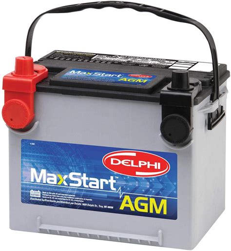 delphi budt maxstart agm premium automotive battery group size  partlimit