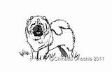Chow Coloring Pages Dog Purely Fictional Depression Getcolorings Color Printable sketch template