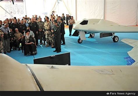 iran unveils reverse engineered version  captured  rq  stealth drone aviones