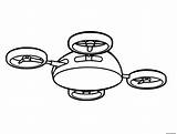Coloring Ricky Zoom Quadcopter Pages Printable sketch template