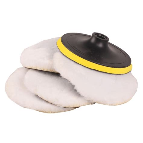 spta   mm soft wool clean polishing buffing bonnet pad buffer