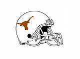 Texas Longhorns Coloring Longhorn Pages Football Logo Template Horns Popular sketch template