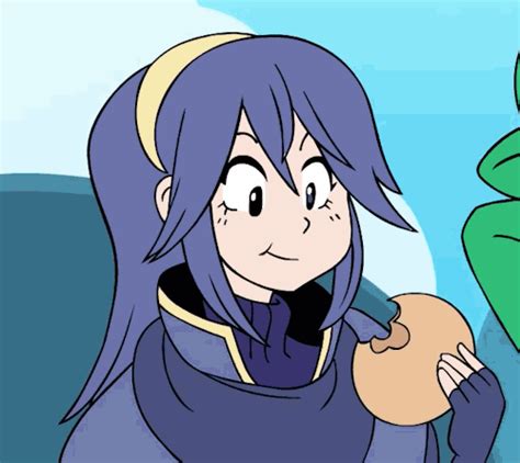 Lucina Eating Bread Super Smash Brothers Know Your Meme