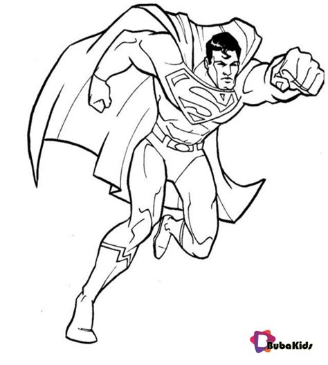 superman coloring pages  printable  print superman