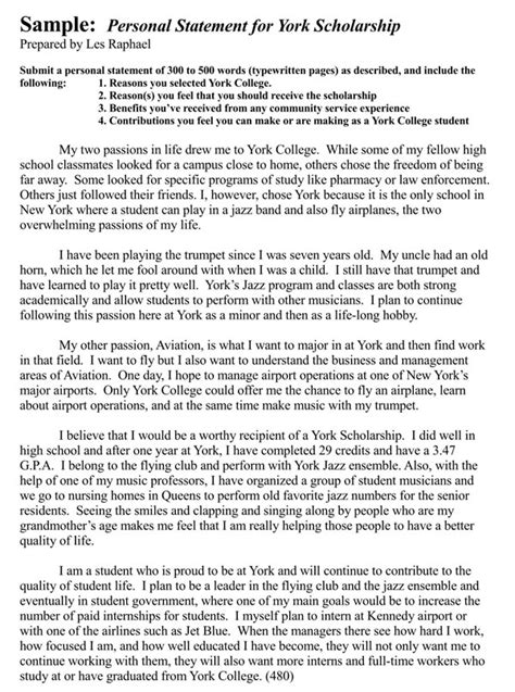 amazing personal statement examples creative  effective cv