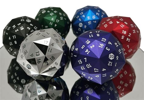 sided metal dice weigh   pound