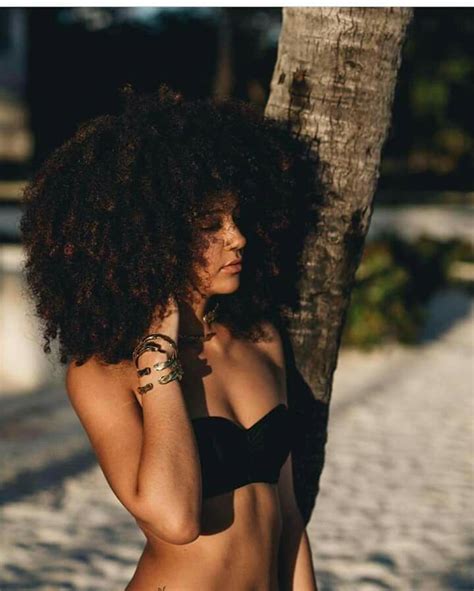 natural babe curly hair styles beach hair afro curls