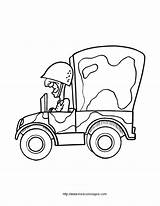 Militaire Camion Wojskowe Pojazdy Kolorowanki Dzieci Imprimé Fois sketch template