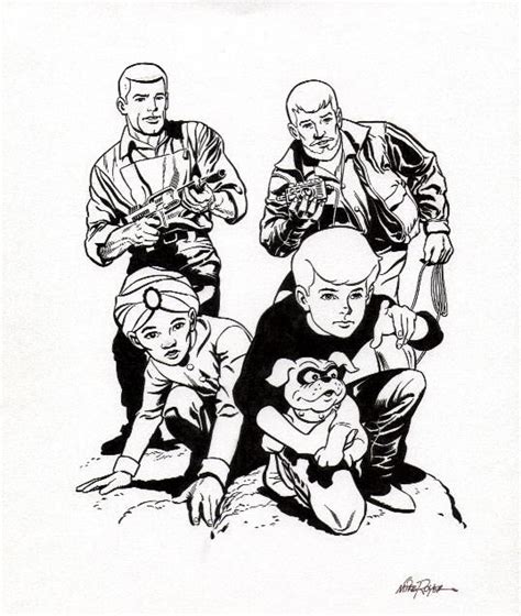 jonny quest royer classic cartoon characters classic comic books