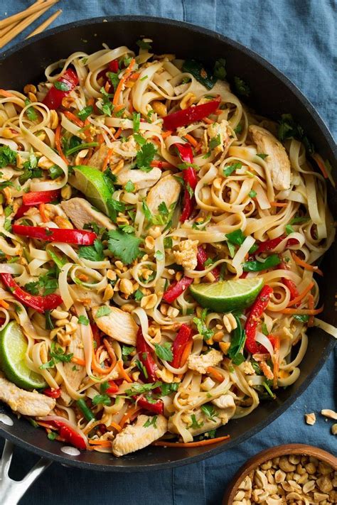 Pad Thai With Chicken Or Shrimp Cooking Classy Pad