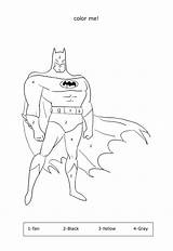 Batman Coloring Kidz sketch template