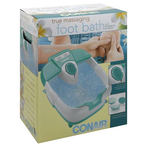 conair foot spa with massage bubbles and heat foot bath foot spa bubbles