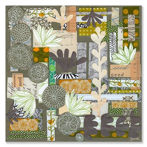 Greenbox Art Culture Seed Stretched Canvas Art By Jennifer Judd Mcgee