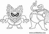 Coloring Pages Pilkey Dav Underpants Captain Trending Days Last sketch template