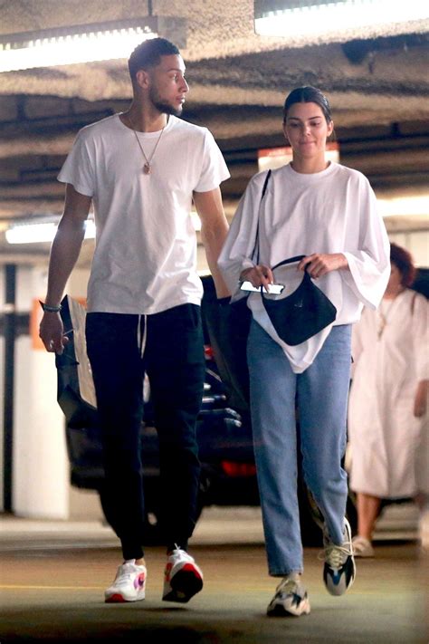Kendall Jenner And Ben Simmons Shopping At Barney’s New