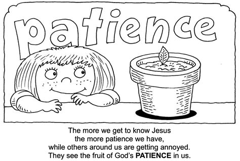 bible patience coloring coloring coloring pages