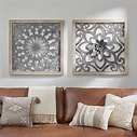 Image result for Heritage Square Wall Art - Medallion - Grandin Road. Size: 127 x 127. Source: www.grandinroad.com