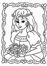 Princesas Desenho Princesa sketch template